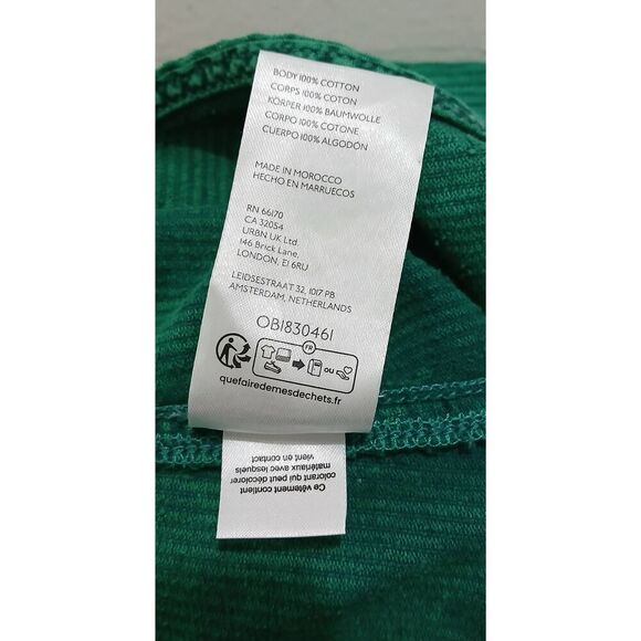 We the free womens xl corduroy jumpsuit emerald green - Picture 6 of 8